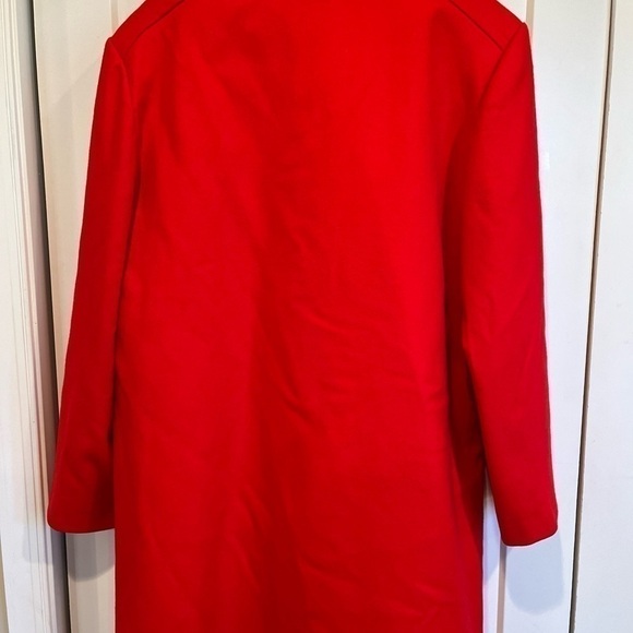 Vintage Pendleton Woolen Mills Jacket Wool Made In USA Red Duffle Large - Picture 5 of 16